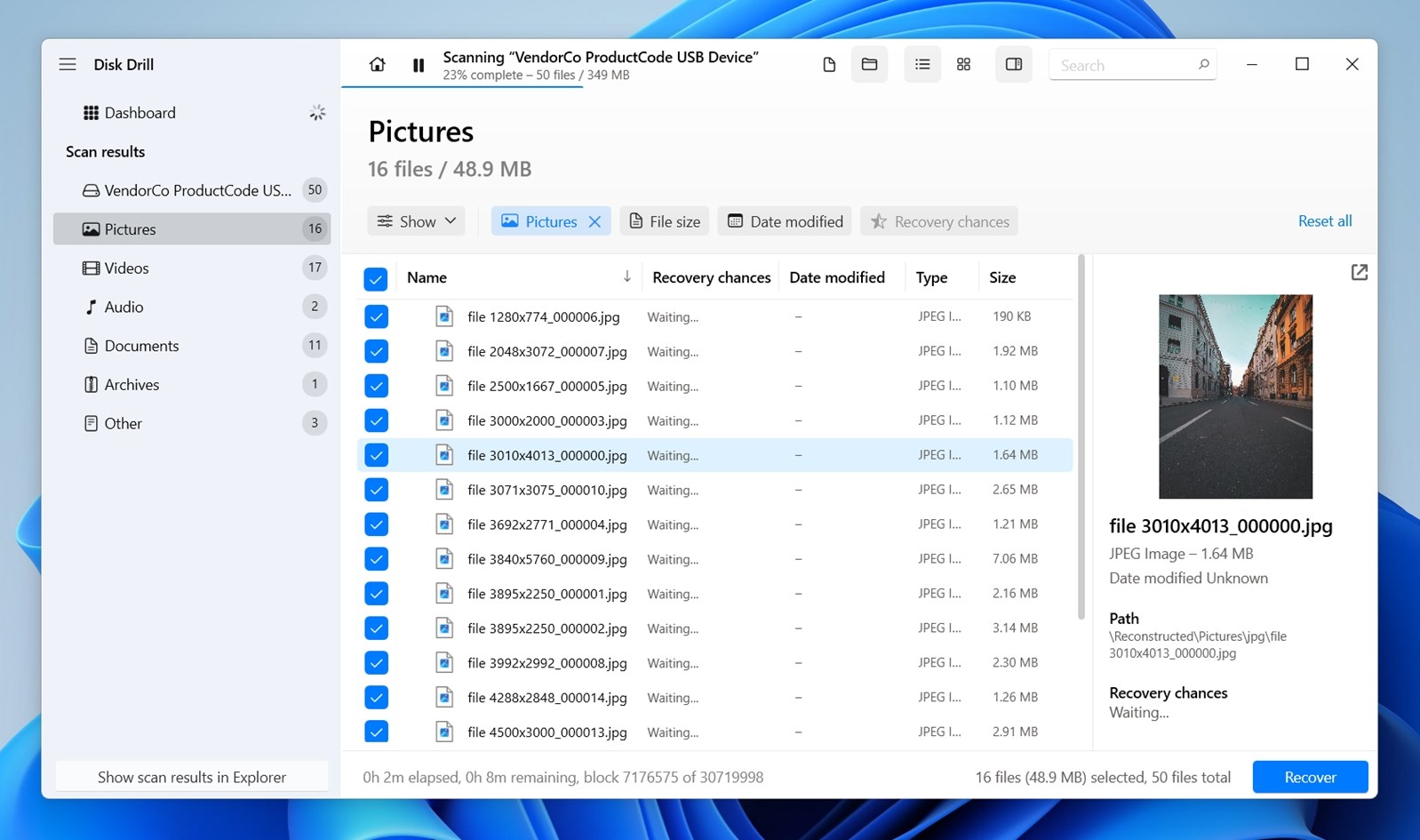 Disk drill usb data recovery software