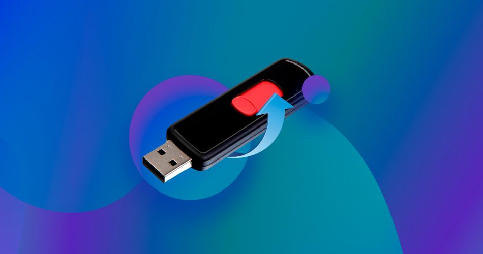 how to delete files from flash drive