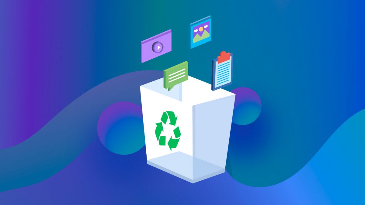 recover deleted files from a recycle bin