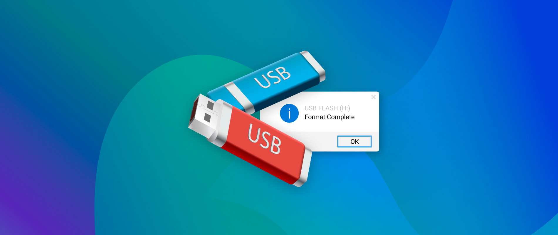 usb drive showing less space