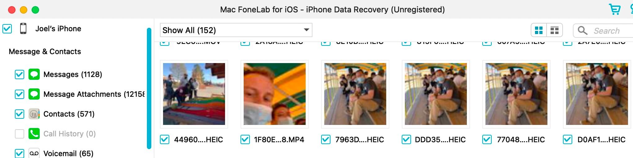 FoneLab iPhone Data Recovery 10.5.52 free downloads