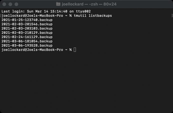 restore deleted files mac terminal