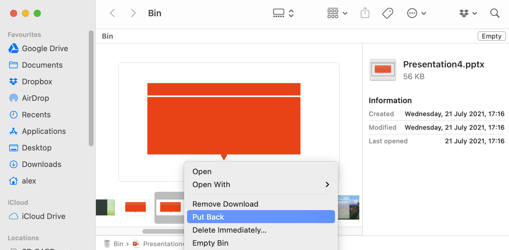 how to save a powerpoint to mac from google drive
