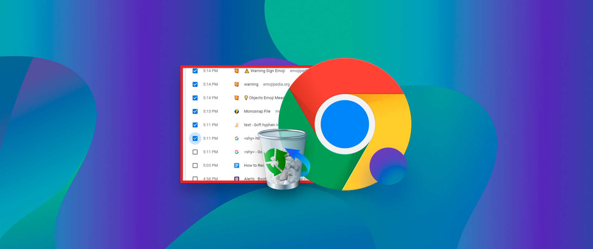 how to restore history on google chrome
