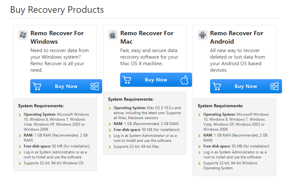 remo recover review