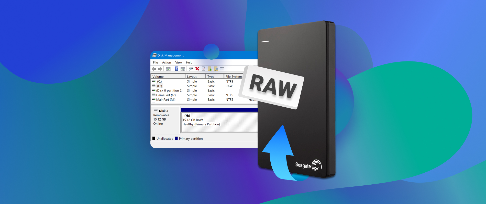 How To Fix RAW External Hard Drive Without Formatting Losing Data