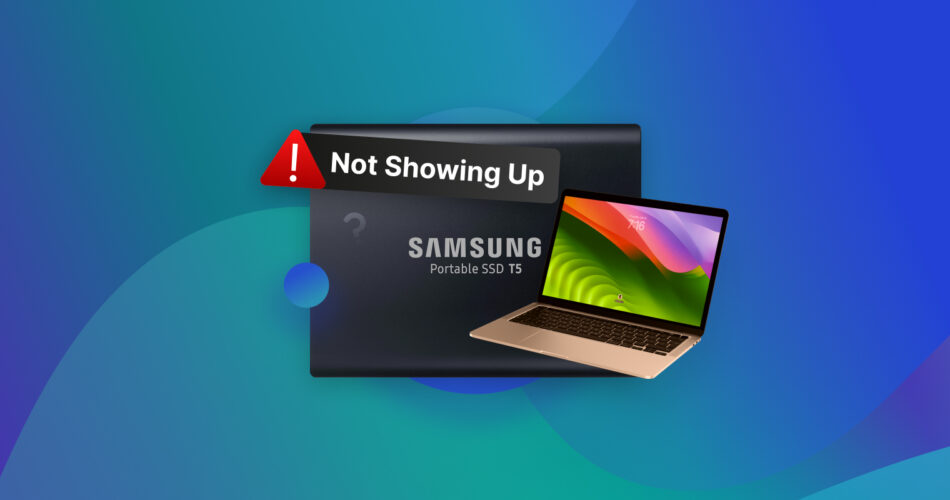 Samsung SSD Not Showing Up on Mac