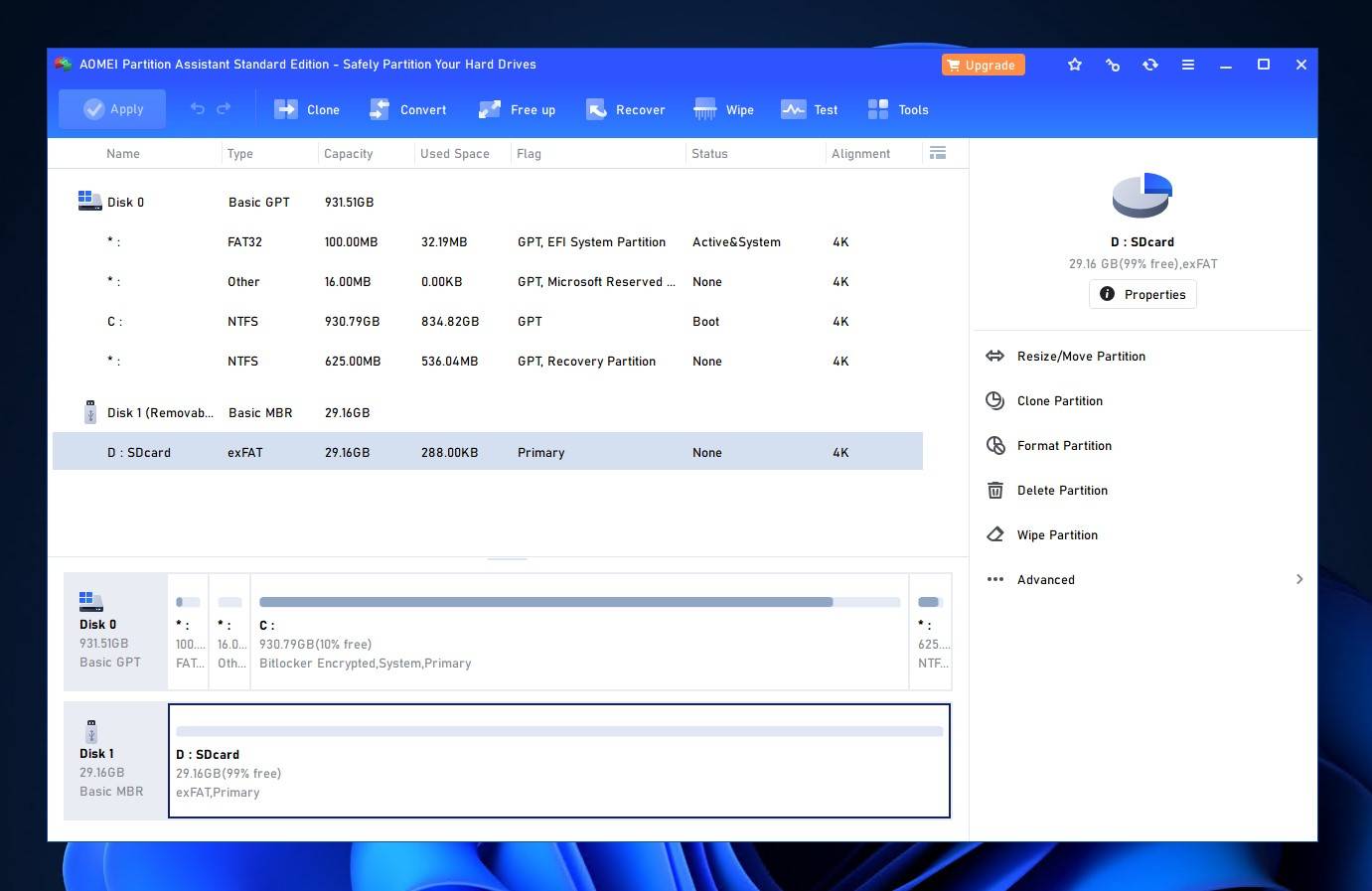 AOMEI Partition Assistant